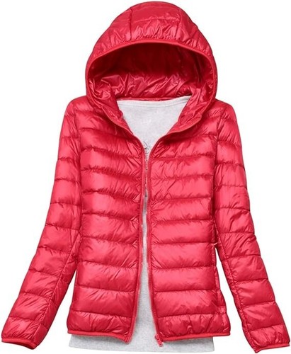 Leichte steppjacke mit kapuze - leichte,