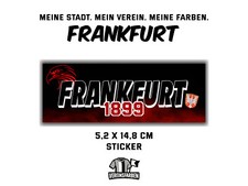 Frankfurt 1899 Aufkleber