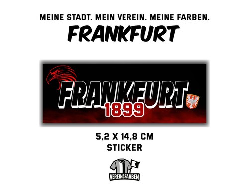 Frankfurt 1899 aufkleber - 1899,
