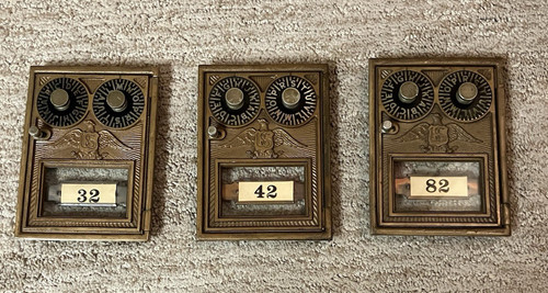 Vintage corbin brass post - corbin,