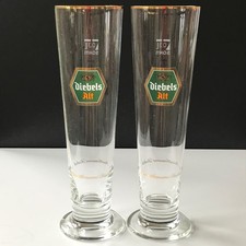 1 + 1 Diebels Alt Glas / Gläser 0,3l Bierglas Pils Pokal Bier Stange Stange Sahm