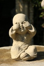 Shaolin Mönch Buddha nichts