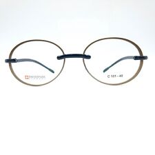 Swissflex Eyewear Brille C 101-49 ultra leicht Braun transluzent/ schwarz 