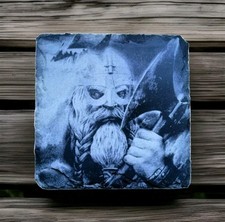 Wikinger mit Axt Schiefer