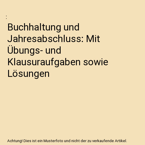 Buchhaltung und
