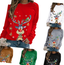 Cozy Weihnachts Pullover Damen