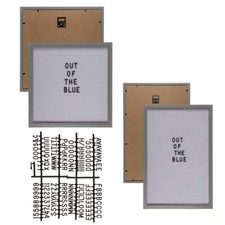 Stecktafel Buchstaben Tafel Memoboard inkl 145 Zeichen 30x30 30x45cm Letterboard