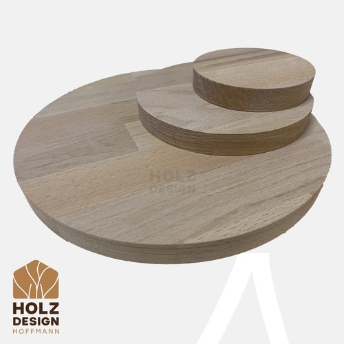 Holzscheibe rund buche - holzscheibe,