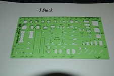 Verschiedene Zeichenschablonen, ca. 100 Stück, unbenutzt