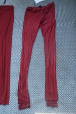 Rundholz Black Label Leggings dunkleres Rot cloudig XL 38 40 42 neu