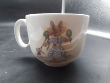 Royal Doulton Porzellan,Tasse,Kaffeetasse Bunnykins,Hasen Dekor