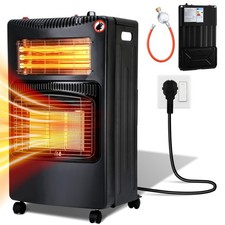 Gasheizung 4200W Gas-Heizofen Bauheizer Gasheizer/Elektroheizung Heizstrahler