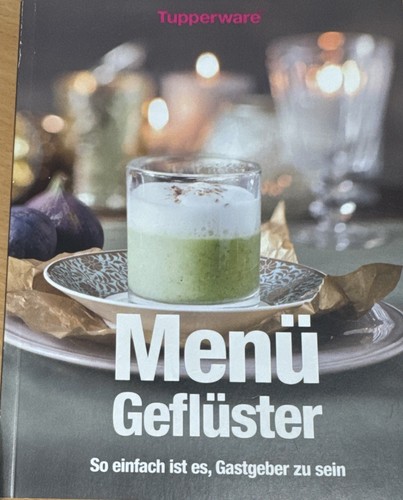 Tupperware rezeptheft menü - tupperware,