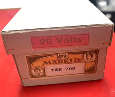 Märklin ho  ----     TWE 700      LEERKARTON mit Einlage ----  H/