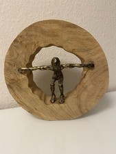 Holzdeko Skulptur Wage Den