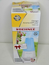 Soehnle Diffuser Valencia, für ätherische Öle, Ultraschall, blaues LED-Licht