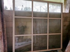 Holzfenster / Festverglasung / 249x250x8 / 3-fach verglast / sehr gut erhalten