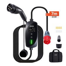 VEVOR Mobile Wallbox 22kW 32A