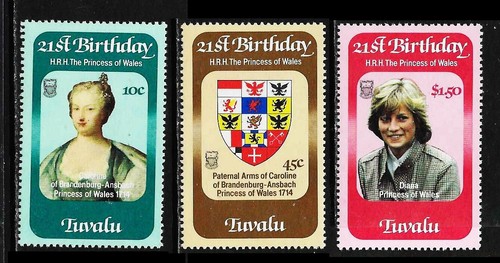 Tuvalu 1982 lady - lady, 21