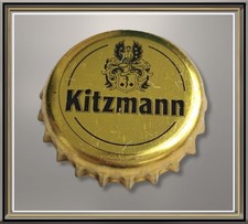 Kronkorken gold - schwarz ✴ Kitzmann Bräu