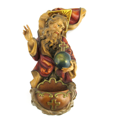 Religiöse holz wandfigur - holz,
