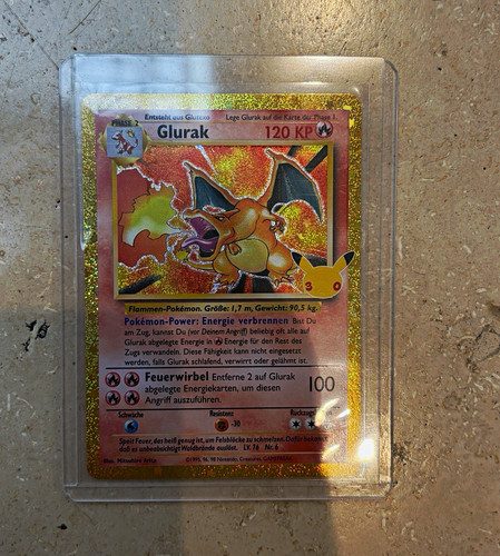 Pokémon glurak 30th - pokémon, 30th￼