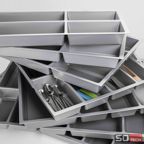 Besteckeinsatz orga box für - besteckeinsatz,