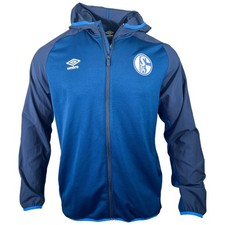 Umbro FC Schalke 04 Jacke Team S04 Trainingsjacke XL Blau