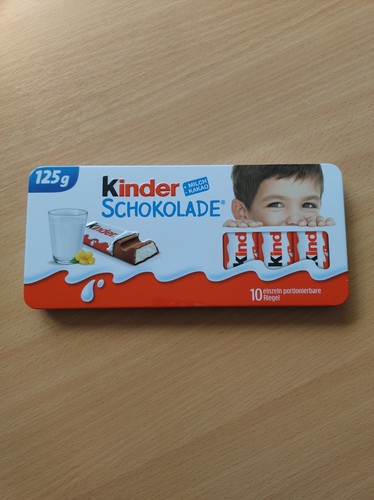 Kinder schokolade blechdose - kinder,