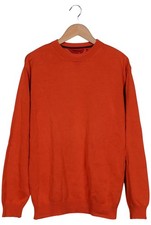 SIGNUM Pullover Herren Strickpullover Strick Oberteil Gr. L Orange #cwwgy60