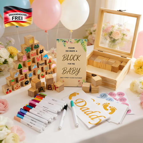 Babyparty spiele set - babyparty,