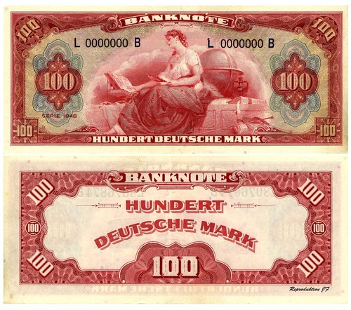 Hundert deutsche mark - hundert,