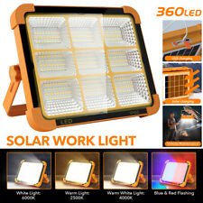 3500W LED Arbeitsleuchte Akku Aufladbar Werkstattlampe Baustrahler Flutlicht DE