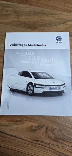 Prospekt modellautos - vw, vw