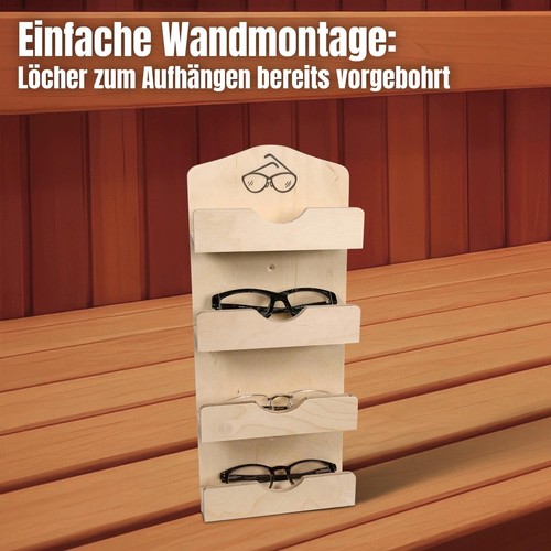 Sauna brillenregal für - für, 4