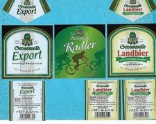 5 BIERETIKETTEN DER BRAUEREI