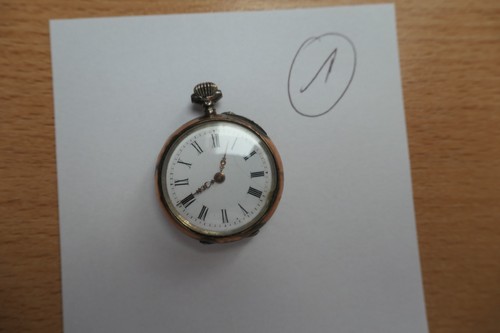 Taschenuhr 800 silber - !,