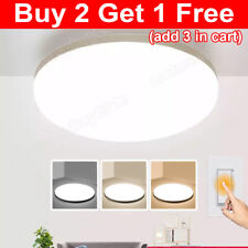 LED Deckenlampe Ultraflach Panel Deckenleuchte Wohn Schlafzimmer Küche Flur IP44