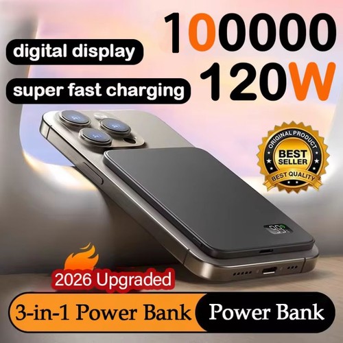 100 000mah magnetic wireless - 100,000mah,