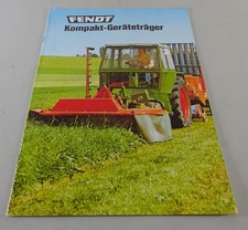 Prospekt / Broschüre Fendt