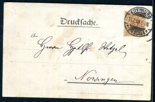 1899 auf ansichtskarte - dr,