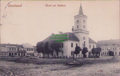 161086 unruhstadt bomst - ak, kr.