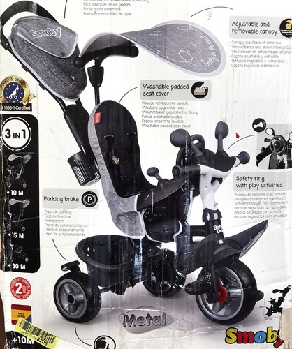 Smoby baby driver plus grau - -,