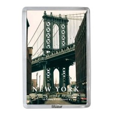 New York  Souvenir Foto Magnet