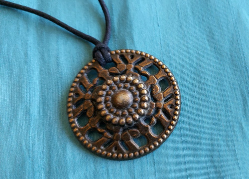 Amulett farbe bronze - amulett,