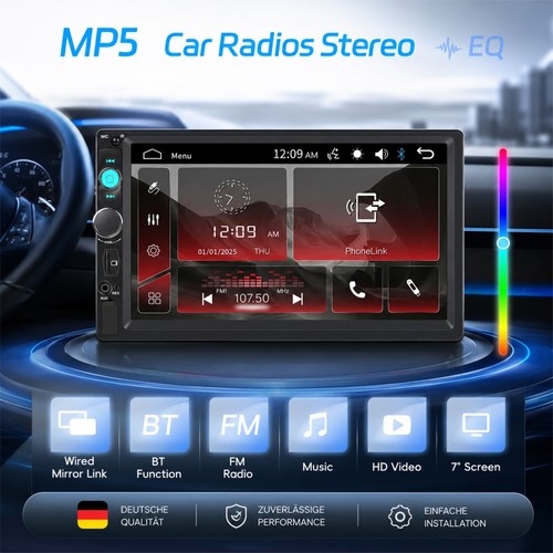 Din autoradio touchscreen - 2,
