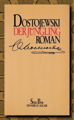 Der jüngling dostojewski - der,