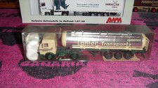Herpa/Schlüter: MB 1632, Für Flüssigstoffe, Lanfer Transporte Meppen, Chrom Tank