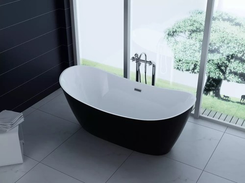 Badewanne bolsena black - badewanne,