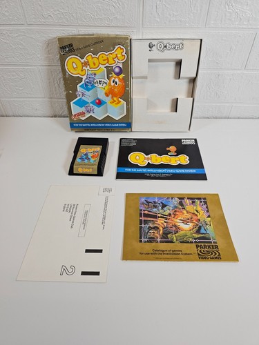 Intellivision bert boxed - q*bert,